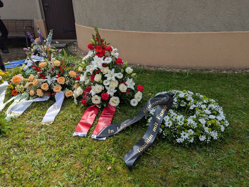 31.07.2025 - Trauerfeier für Joachim
