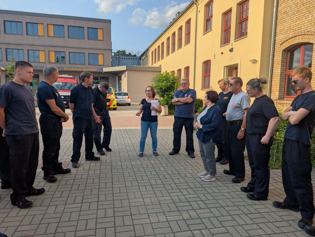 06.08.2025 - Ausbildungsdienst "OTS in der Grundschule Büschdorf"